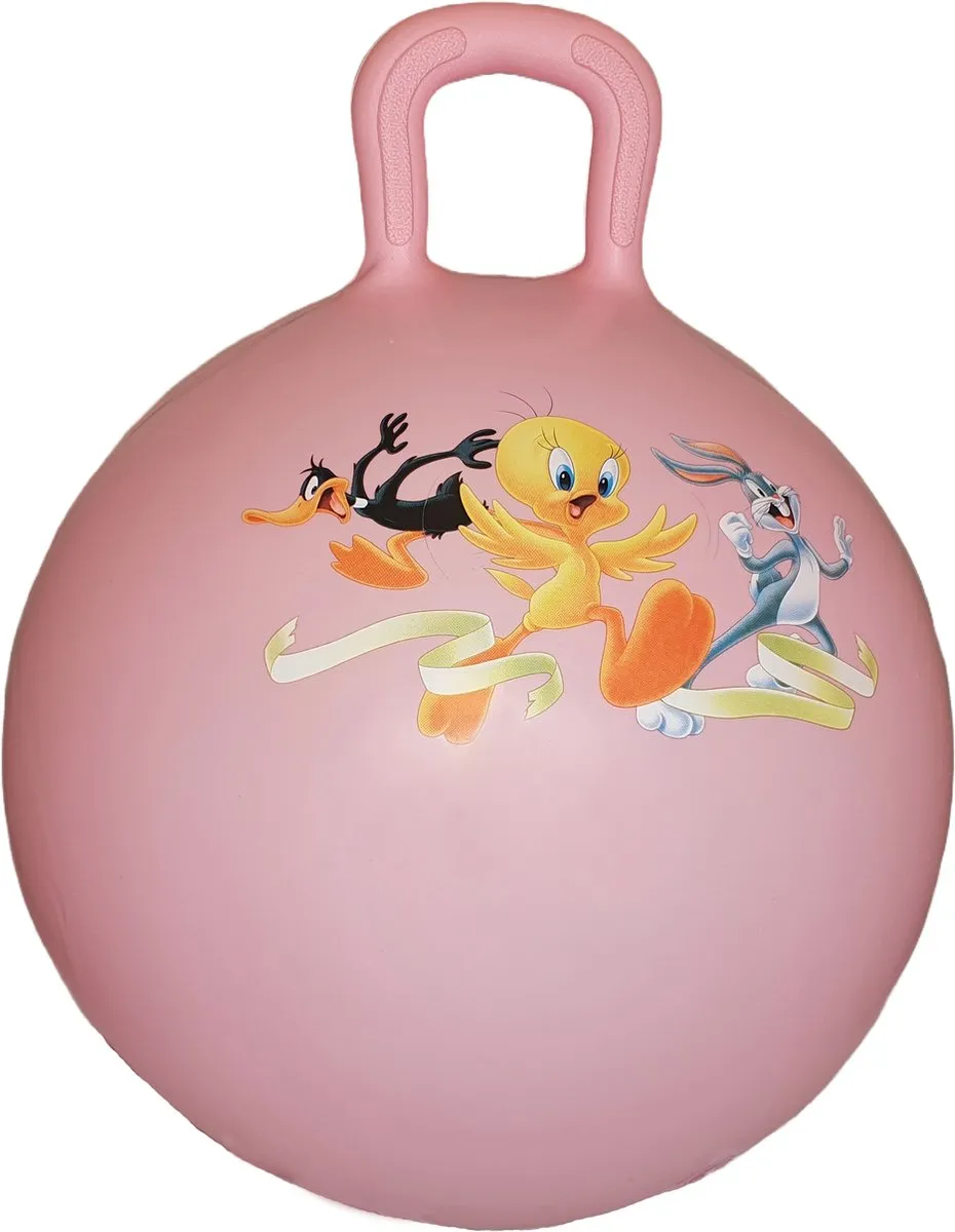 VTOYZ-GERARDOS Toys Fun Ball Looney Tunes Skippybal 45cm Roze