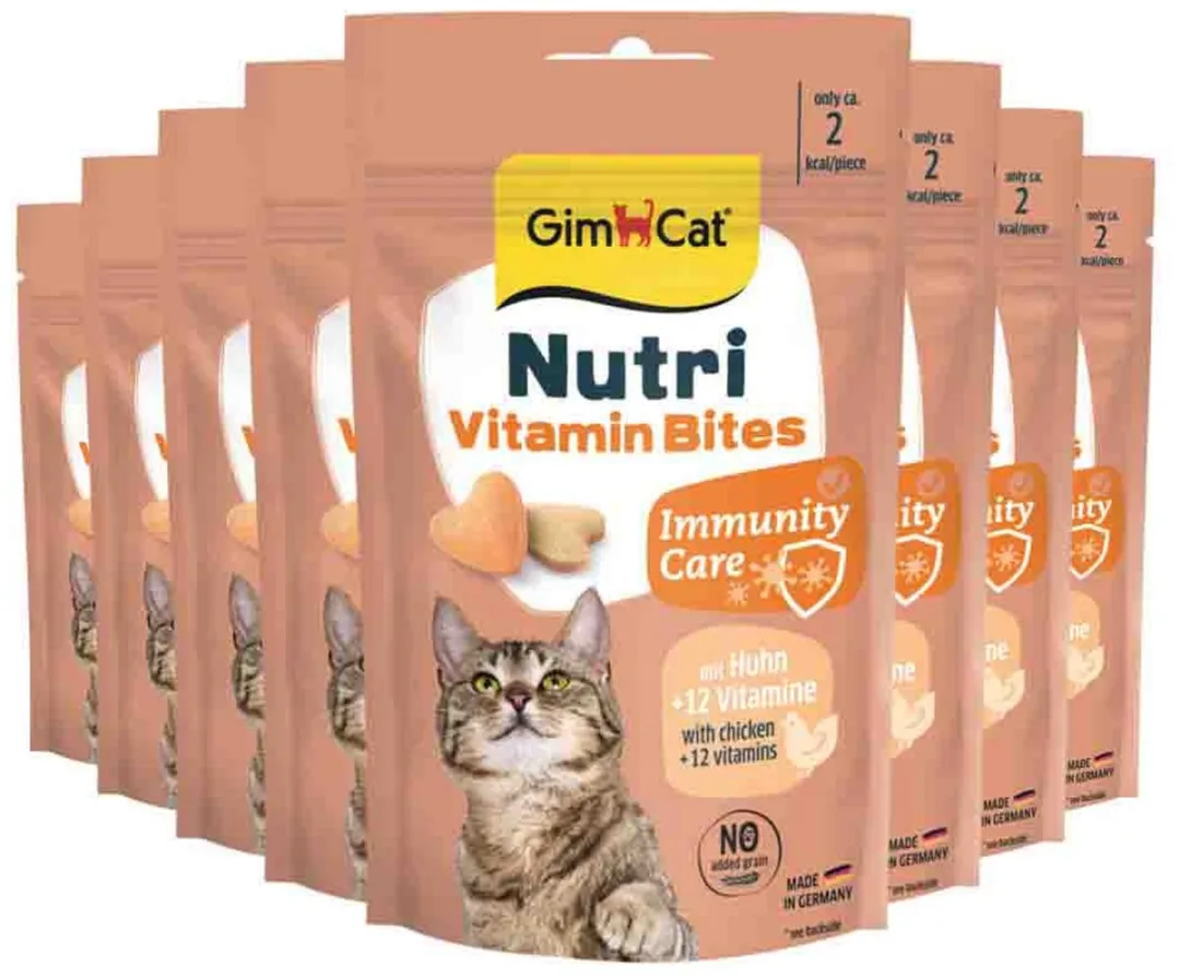 GimCat Nutri Vitamin Bites Kattensnacks