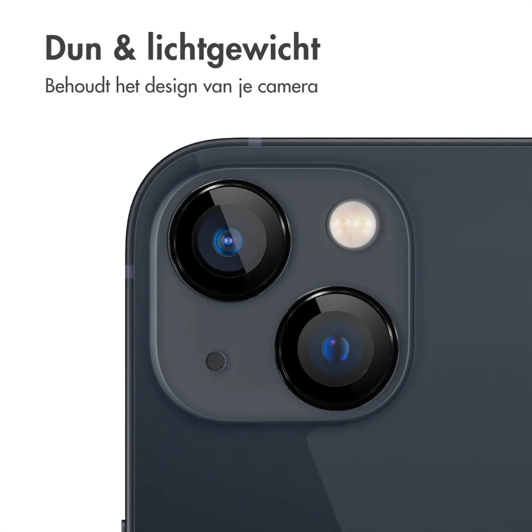 Imoshion Camera Lens Protector iPhone 14/Plus - 2 Stuks - Zwart