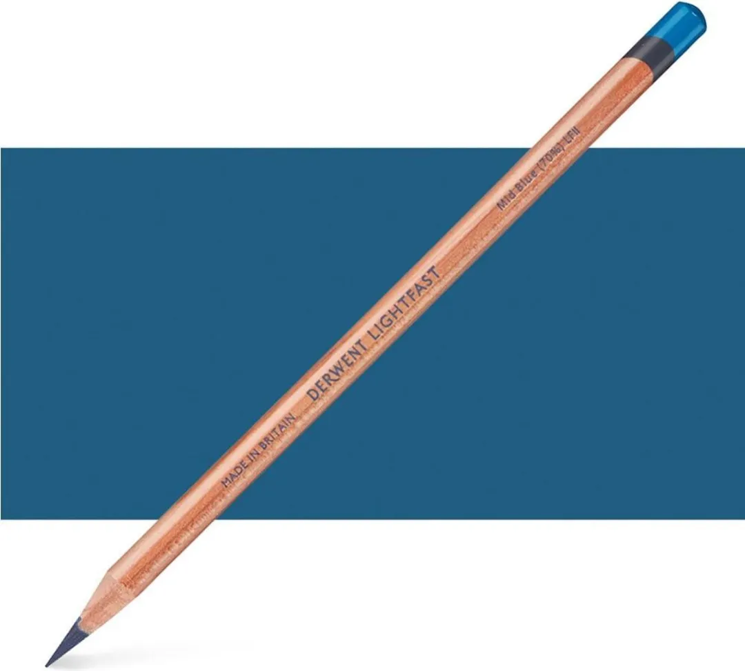 Derwent Lightfast Potlood Mid Blue LF2