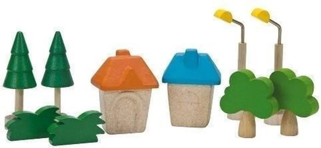 Plantoys Plan City Houten Speelstadset 6610