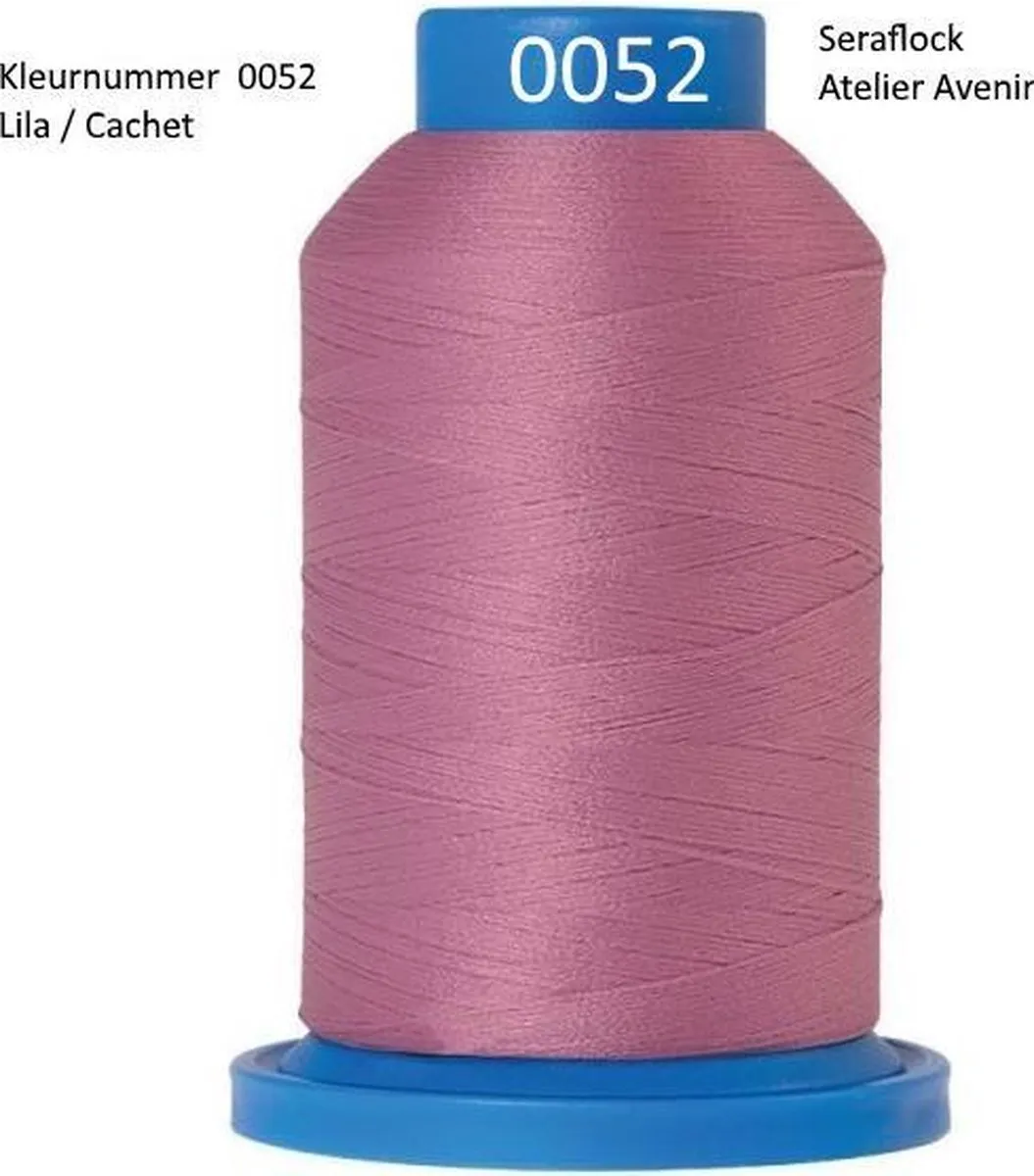 Amann Mettler Seraflock 1000mt Lockgaren - Roze