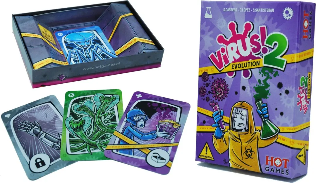 HOT Games Virus 2 Evolution Uitbreiding - 2-6 Spelers