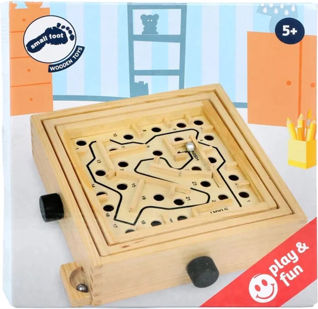 Small Foot Houten Labyrint Knikkerspel 3461