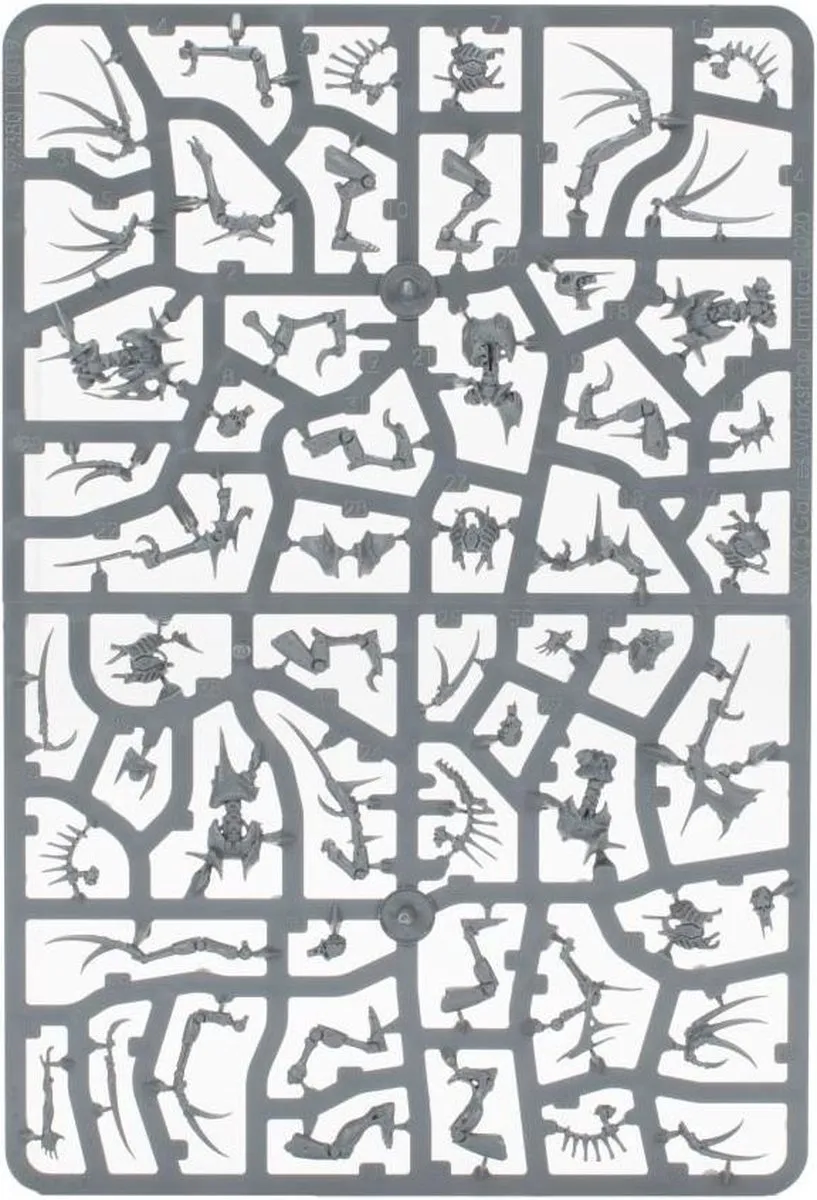 Games Workshop Warhammer 40k Necrons Flayed Ones - 55 Onderdelen