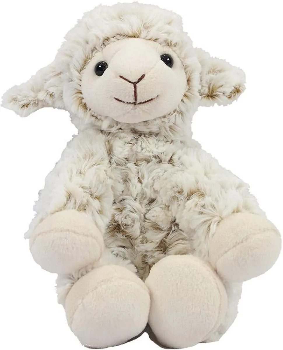 PIA Soft Toys Knuffel Schaap 19cm - Wit