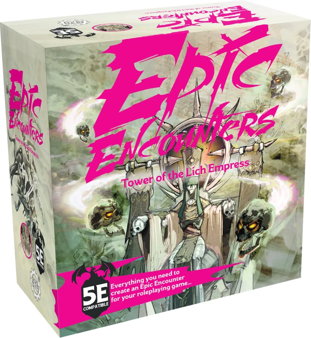 Steamforged Games Epic Encounters Tower of the Lich Empress SFEE-011 RPG Miniatu
