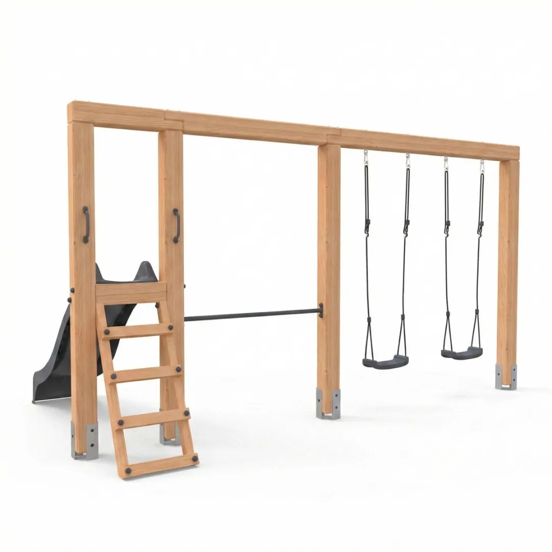 EXIT Linea Massiv 140 Houten Schommel - Naturel