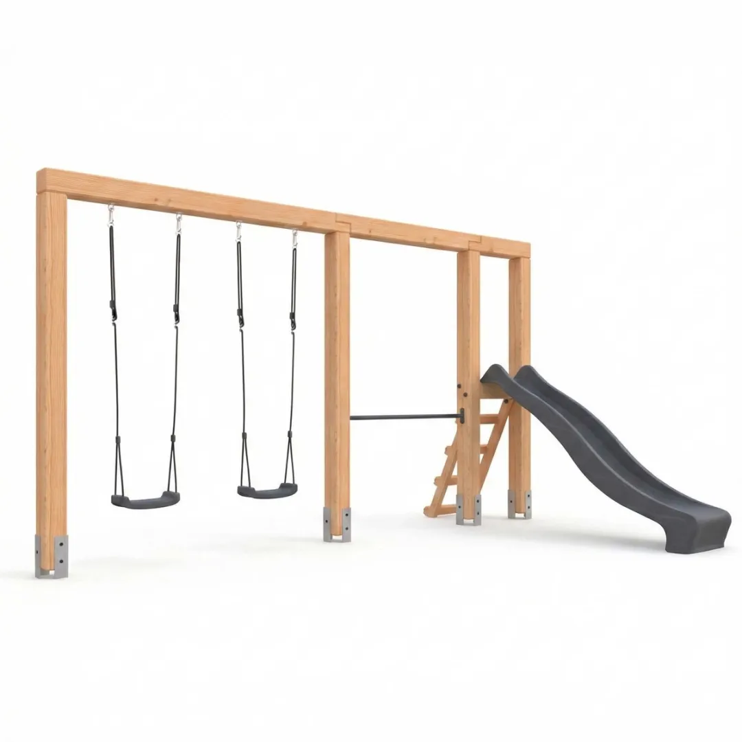 EXIT Linea Massiv 140 Houten Schommel - Naturel