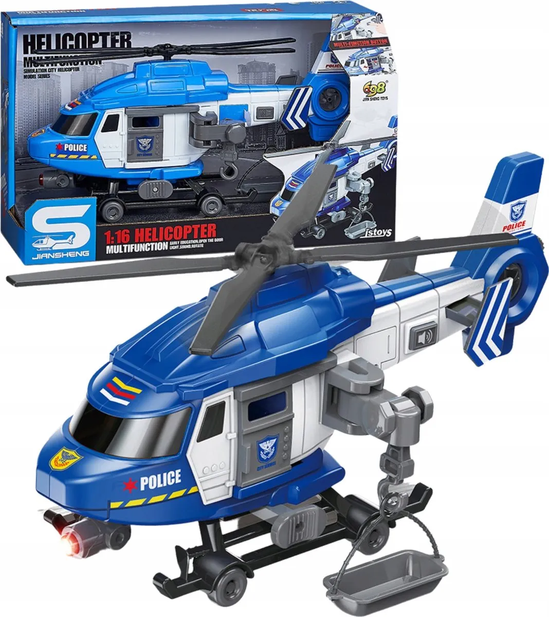 698 Jian Sheng Toys Reddingshelikopter JS128B