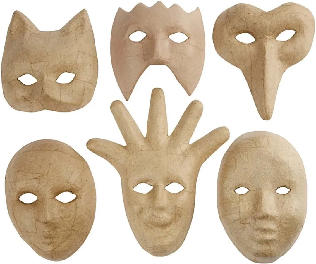 Creativ Company Creotime Maskers Papier-maché