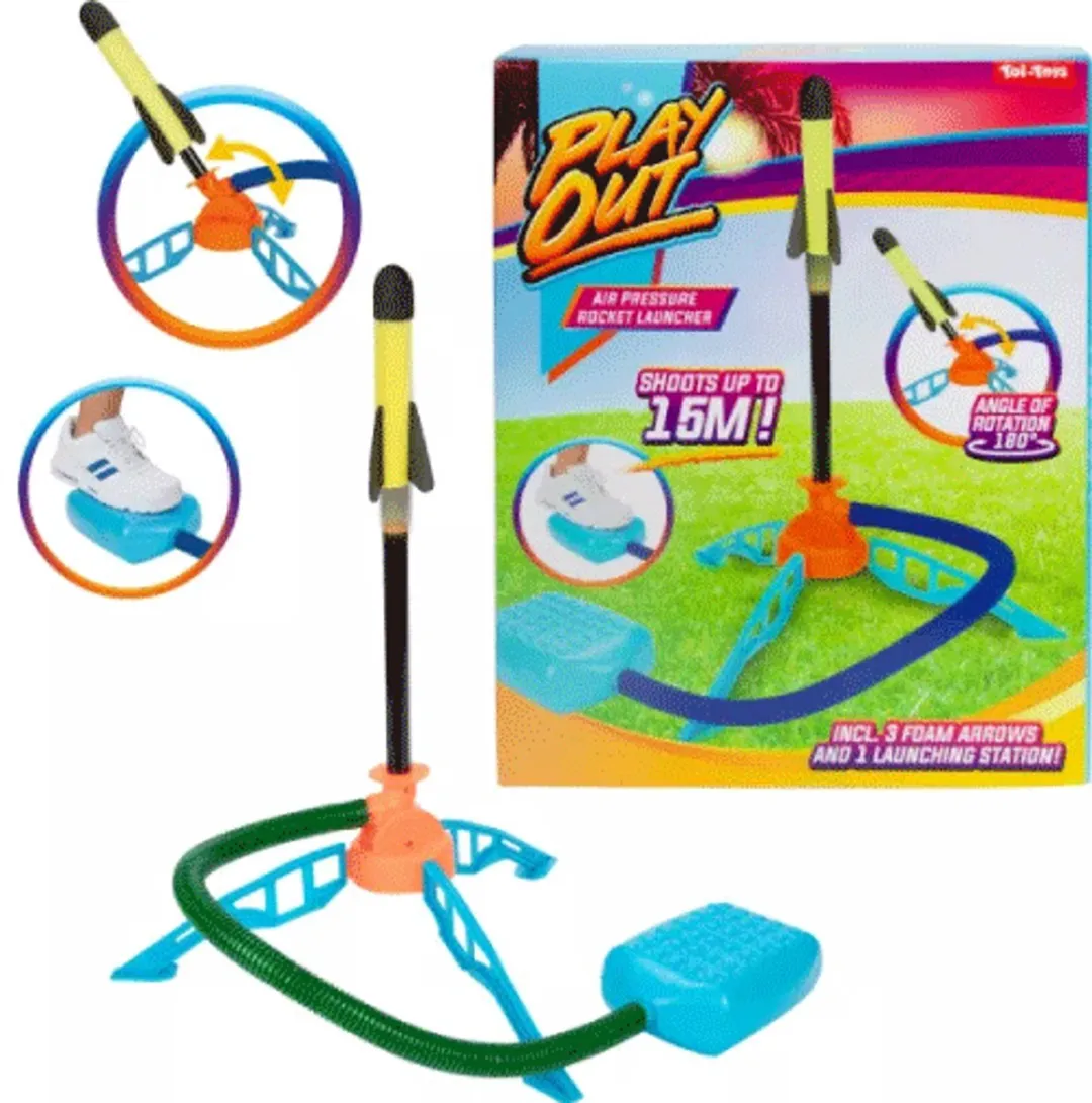 Toi-Toys Luchtdruk Raket Blaster 35621