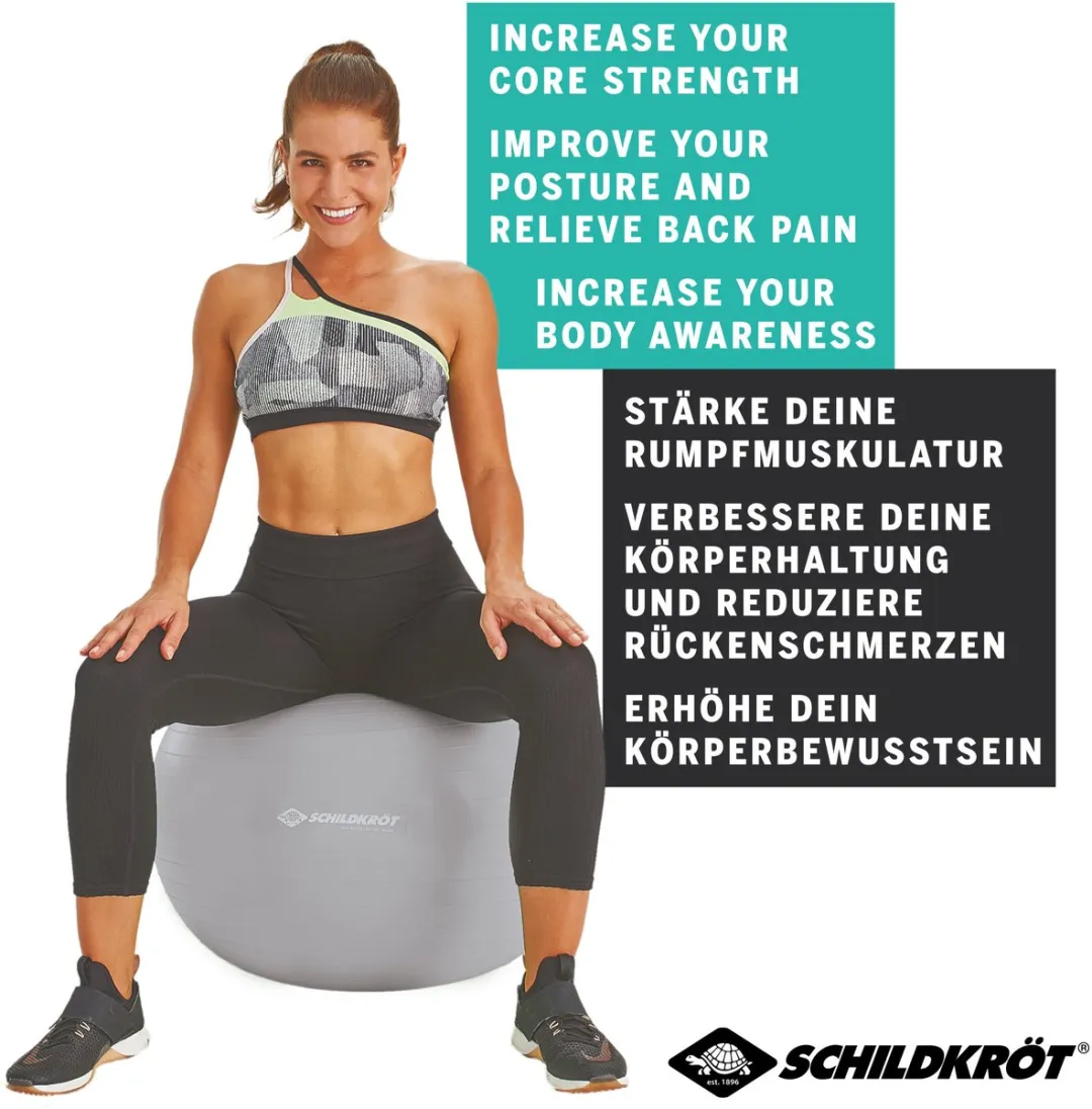 Schildkröt Gymnastiekbal 55cm - Multicolor