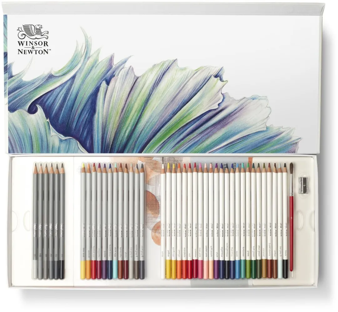 Winsor & Newton Studio Collection Mixed Potloden 45 Stuks - 42 Kleuren