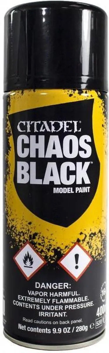 Games Workshop Citadel Chaos Black Spray
