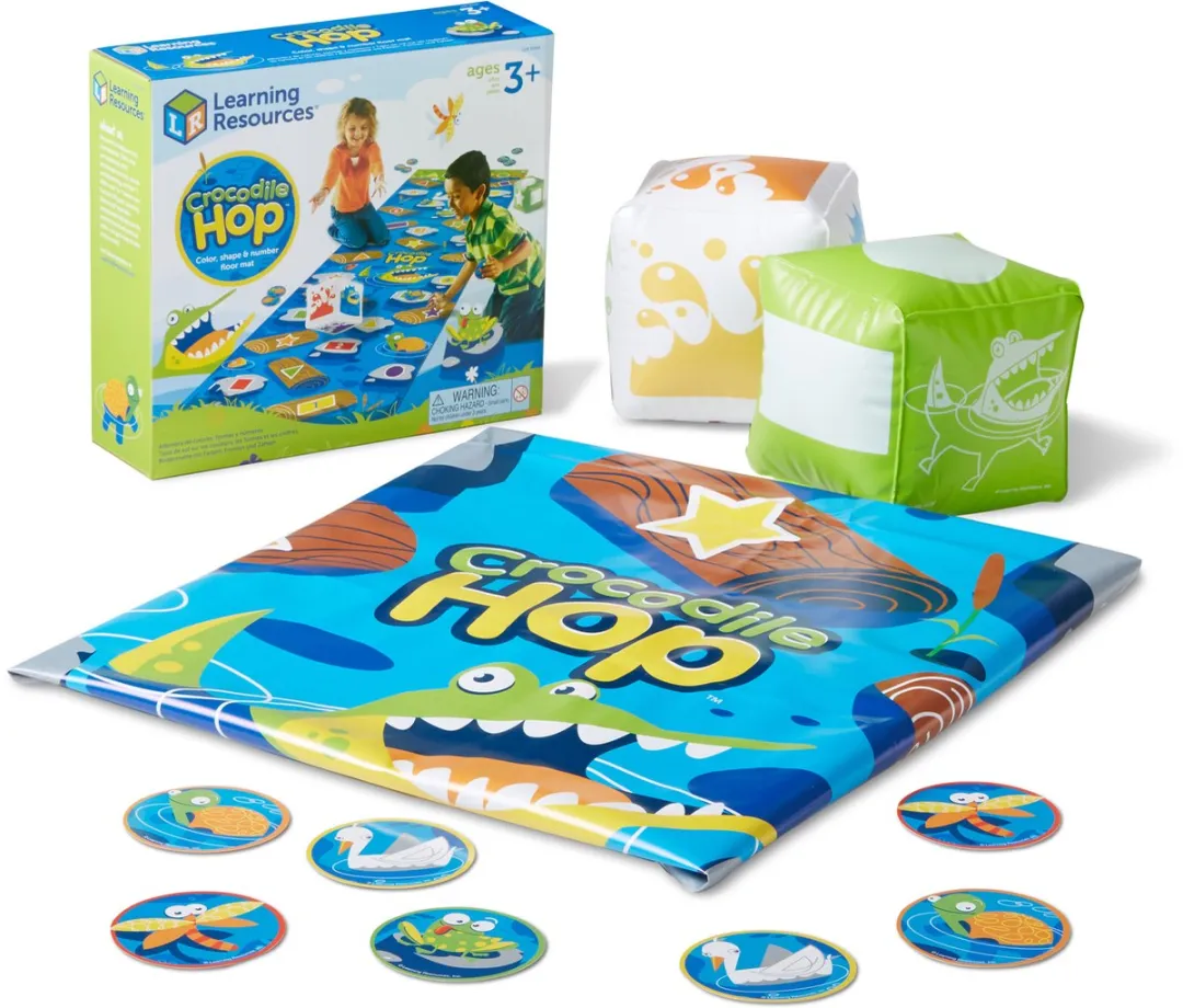 Learning Resources Crocodile Hop! Spel
