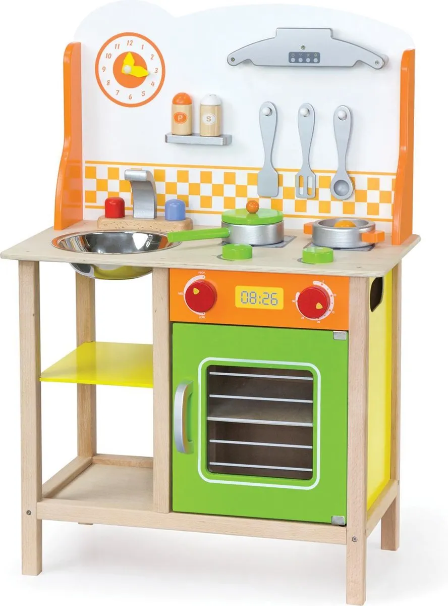 Viga Toys Houten Kinderkeuken Du Soleil