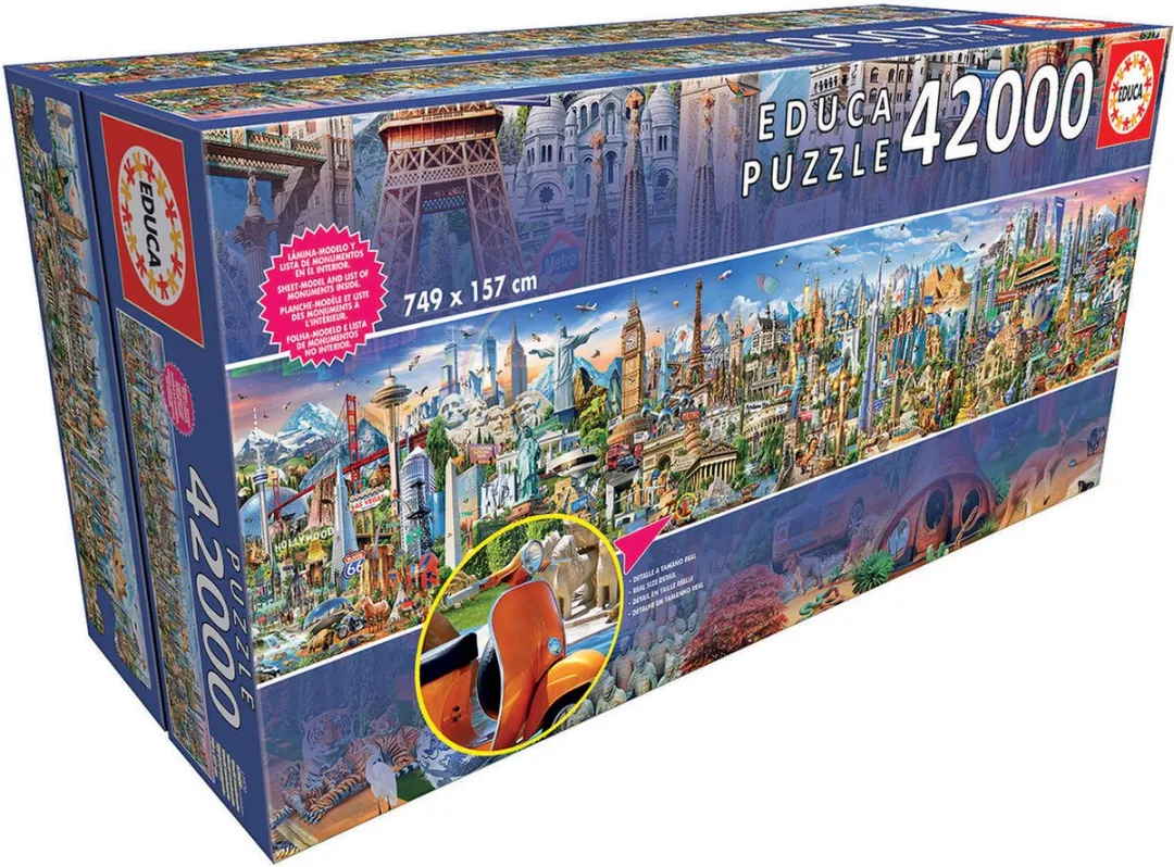 Educa De Wereld Rond 42000 Legpuzzel