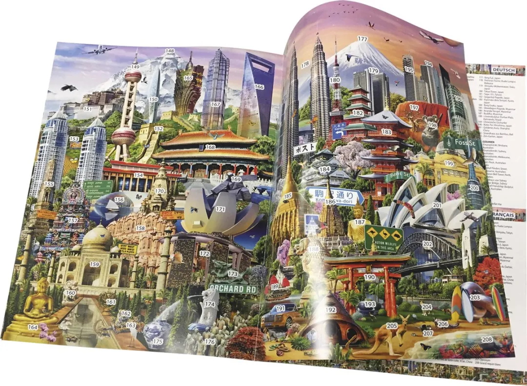 Educa De Wereld Rond 42000 Legpuzzel - 7x6000 Stuks - Meerkleurig