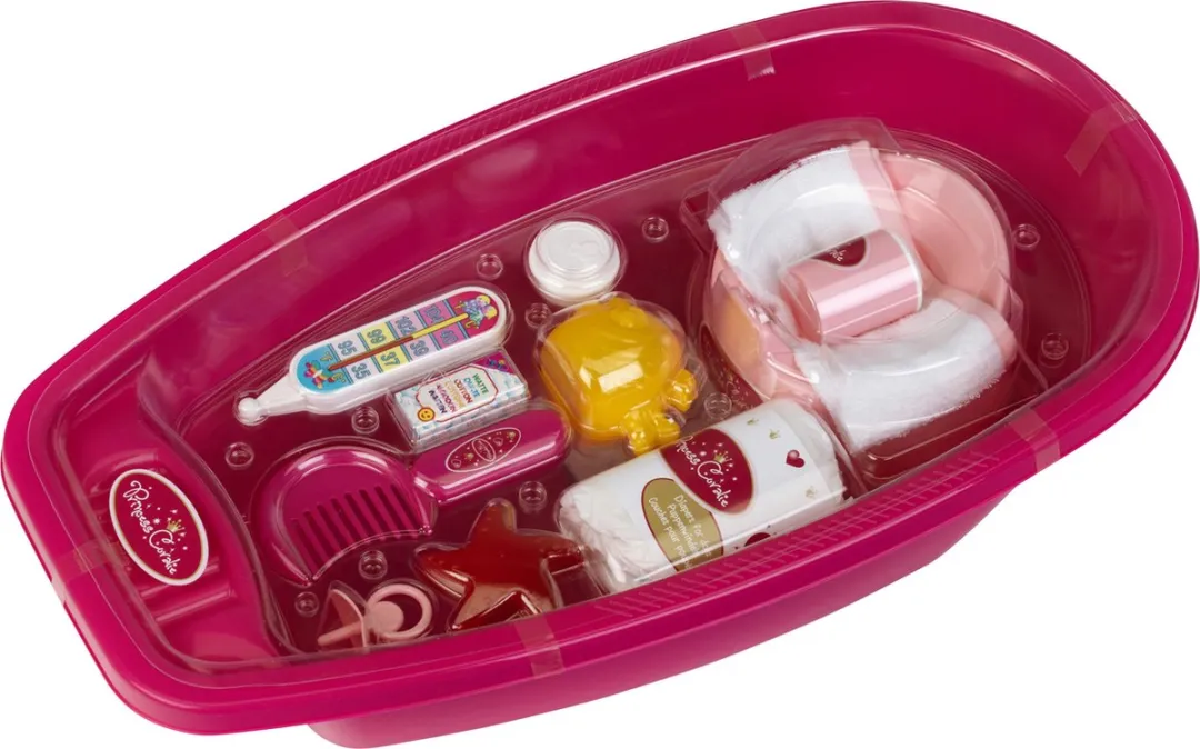 Klein Toys Princess Coralie Poppenverzorging Set 12-delig - 51cm - Roze