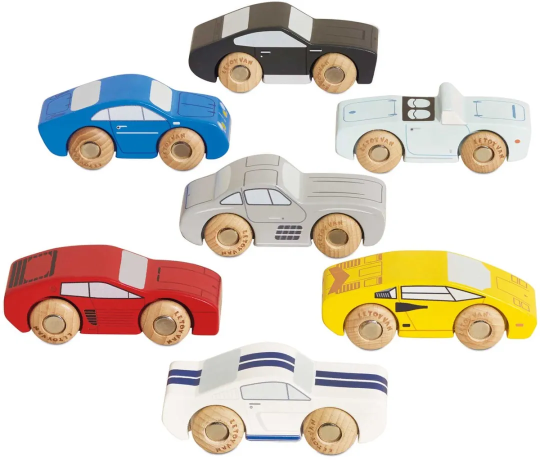 Le Toy Van Houten Sportauto Multicolor