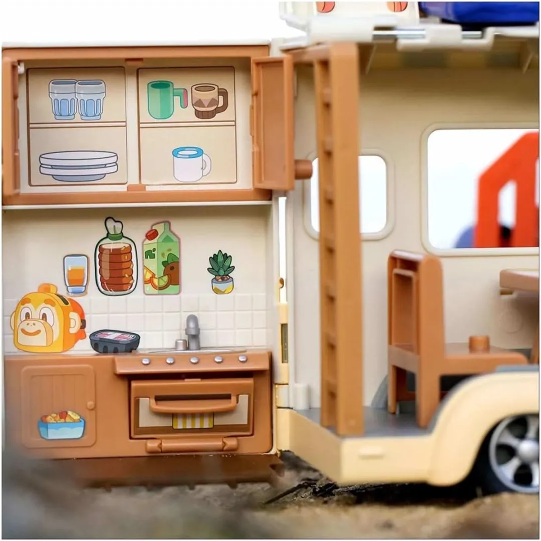 Moose Toys BLUEY Kampeeravonturen Speelset MS13086 - Multikleur