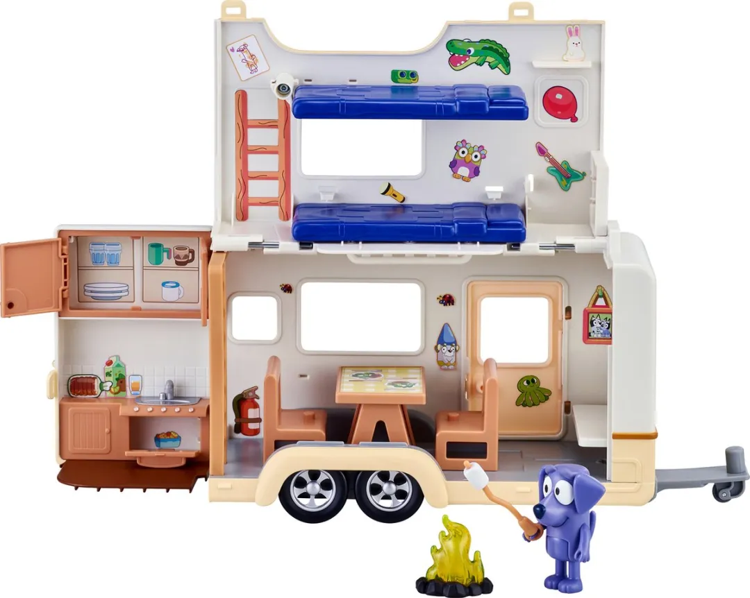 Moose Toys BLUEY Kampeeravonturen Speelset MS13086