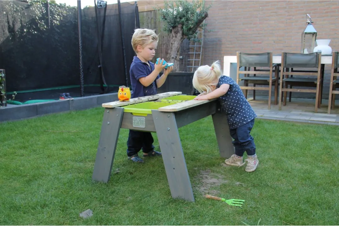 EXIT Aksent Zand- en Watertafel - 16L/32kg Grijs