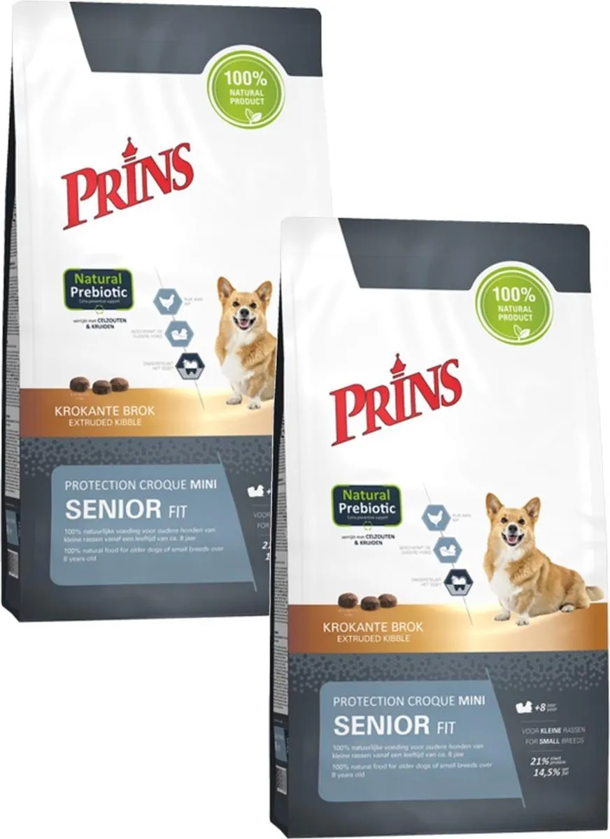 Prins Protection Croque Mini Senior Fit Hondenvoer