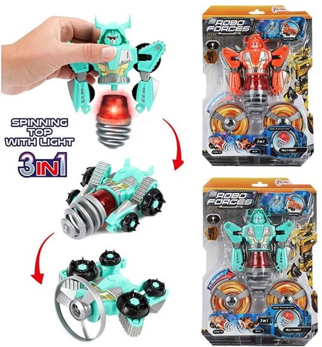 Toi-Toys Veranderrobot Auto/Vliegtuig Multicolor