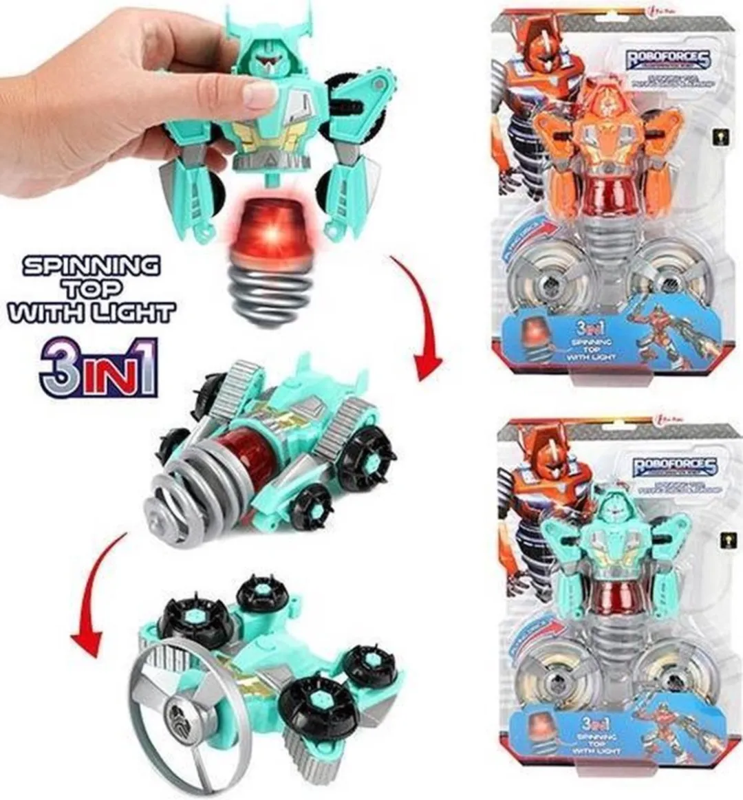 Toi-Toys Veranderrobot Auto/Vliegtuig Multicolor