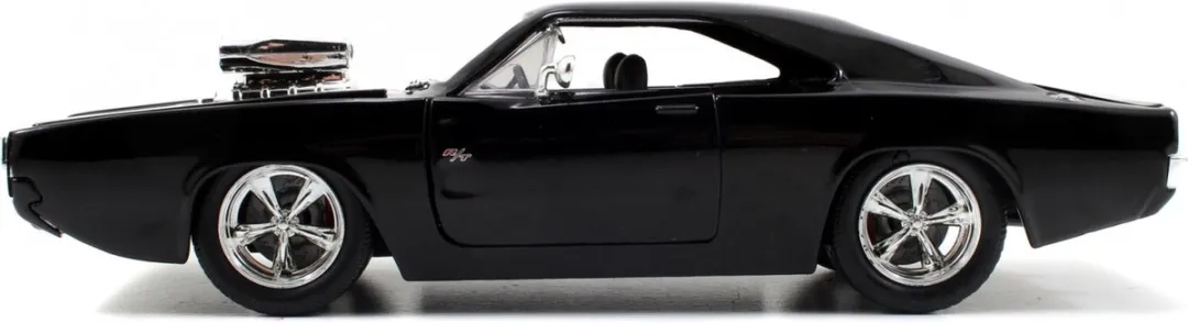 Jada Toys 1:24 Dodge Charger RC Wegracewagen 253203019 - Zwart