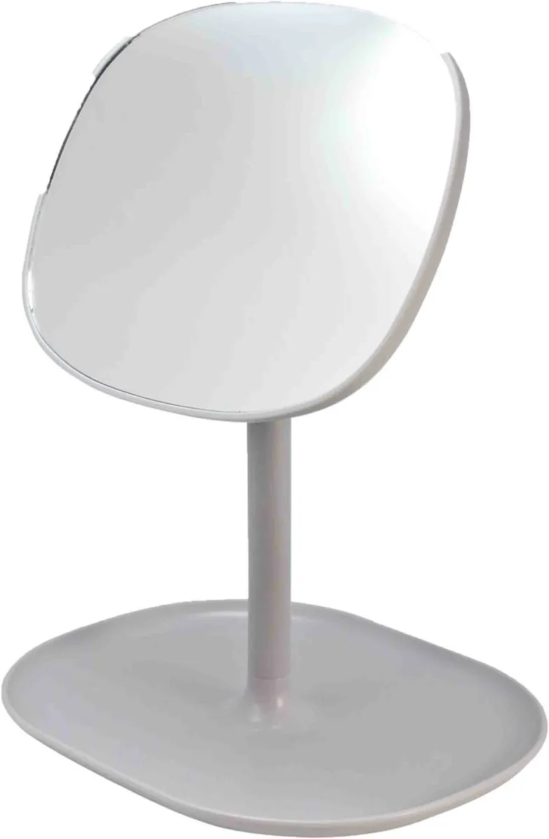 Svenska Living Badkamer Make-up Spiegel Grijs 21,5x17,5cm