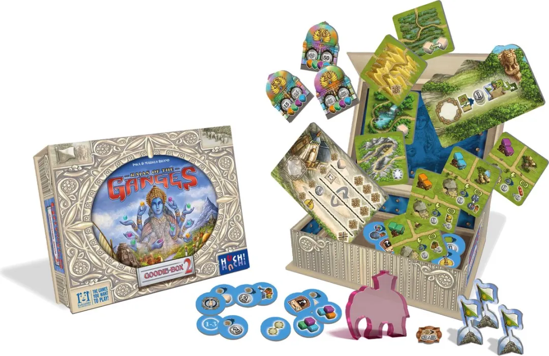 Geronimo Games Rajas of the Ganges Goodie Box 2 Uitbreiding - 792577