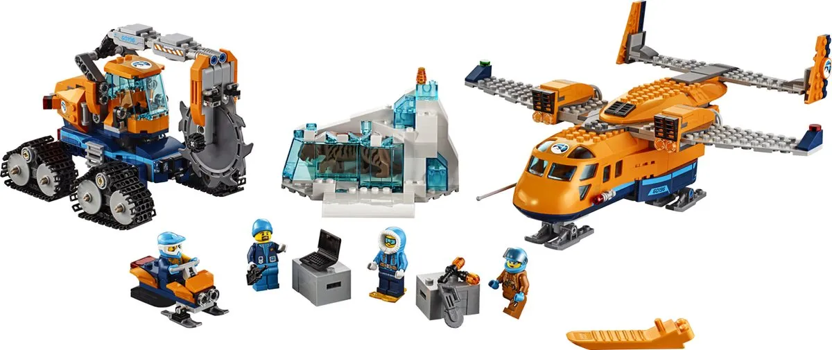 LEGO City Bevoorradingsvliegtuig 60196 - 707 Stukken