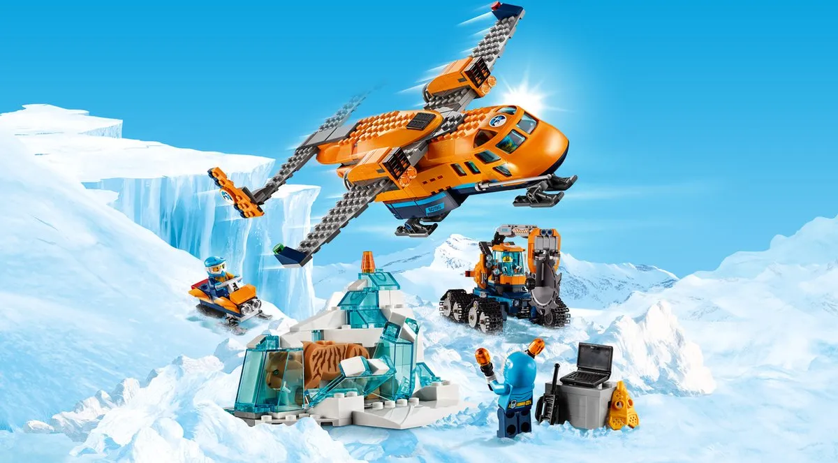 LEGO City Bevoorradingsvliegtuig 60196 - 707 Stukken - afbeelding 6 van 6