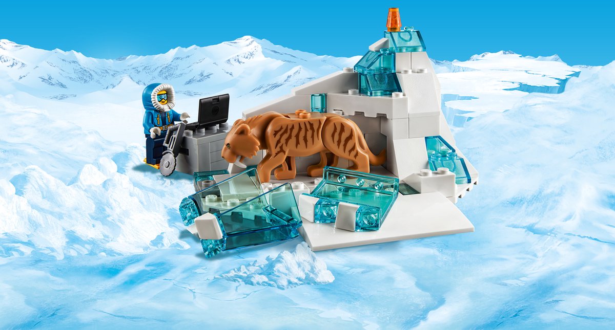 LEGO City Bevoorradingsvliegtuig voor de Noordpool (60196)