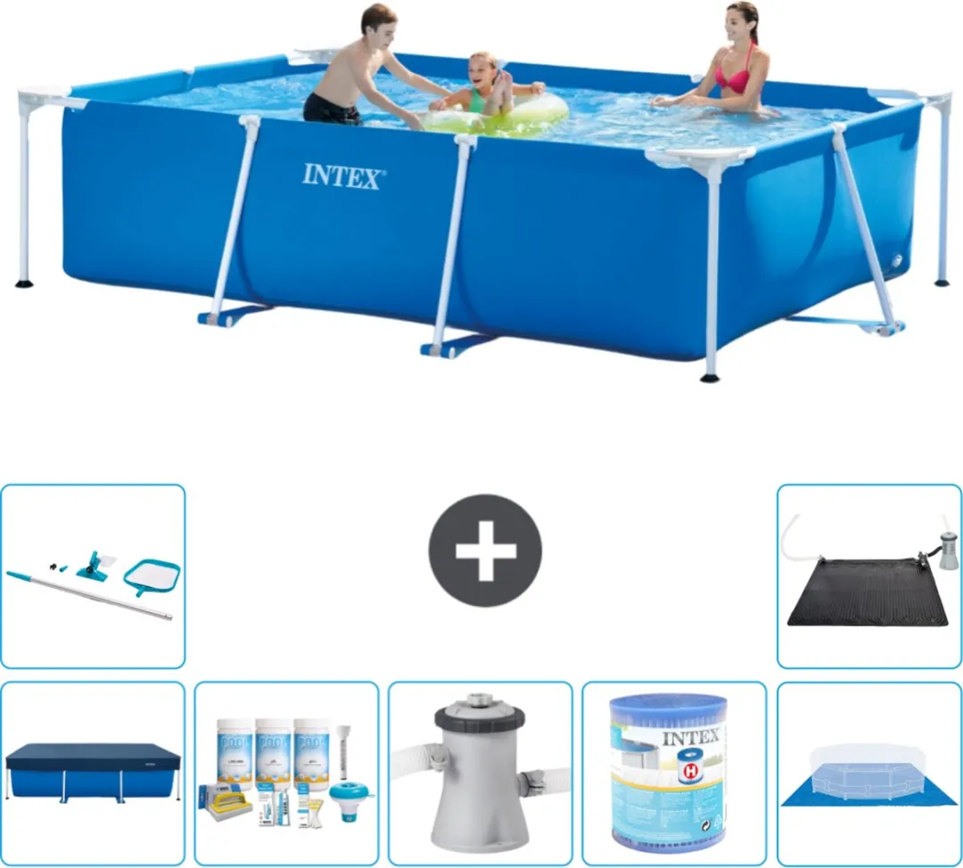 Intex Frame Zwembad 300x200x75cm Blauw
