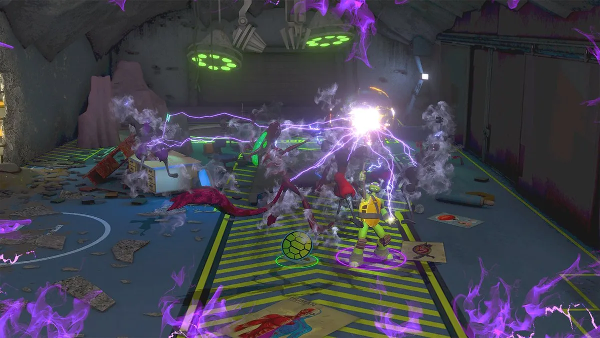 Mindscape Teenage Mutant Ninja Turtles Arcade Wrath of the Mutants PS5 - 4 Spelers Offline