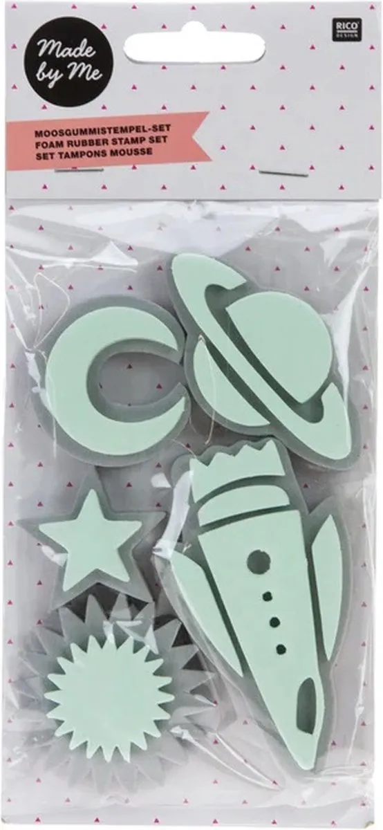 Rico Design Foam Rubber Stempel Space