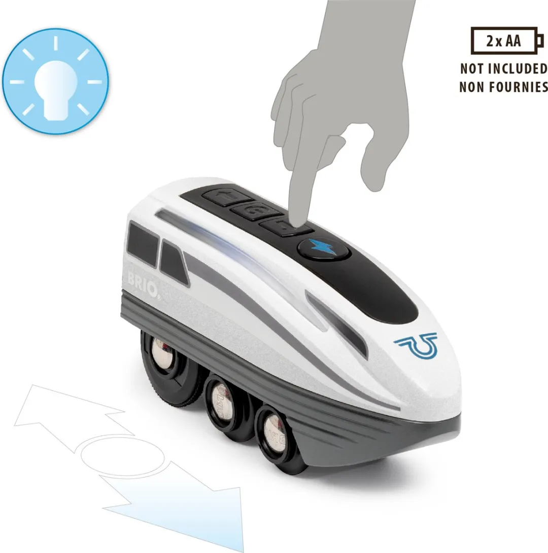 BRIO World Turbotrein 36003 - Grijs