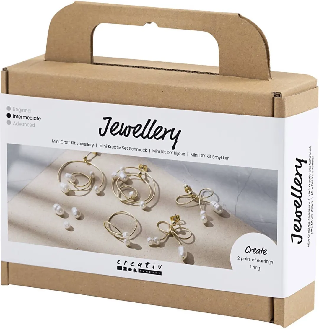 Creativ Company Mini Hobbyset Oorbellen Metaaldraad - Multikleur