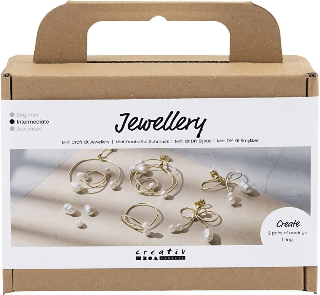 Creativ Company Mini Hobbyset Oorbellen Metaaldraad