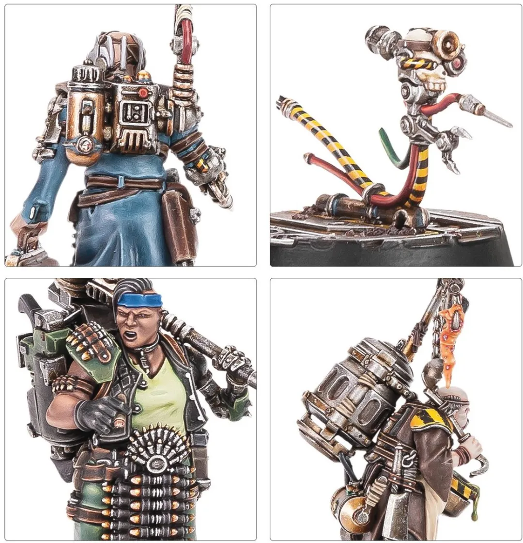 Games Workshop Necromunda Underhive Hangers-on 301-65