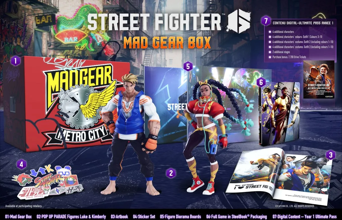 Capcom Street Fighter 6 Collector's Edition PS4 - Figur