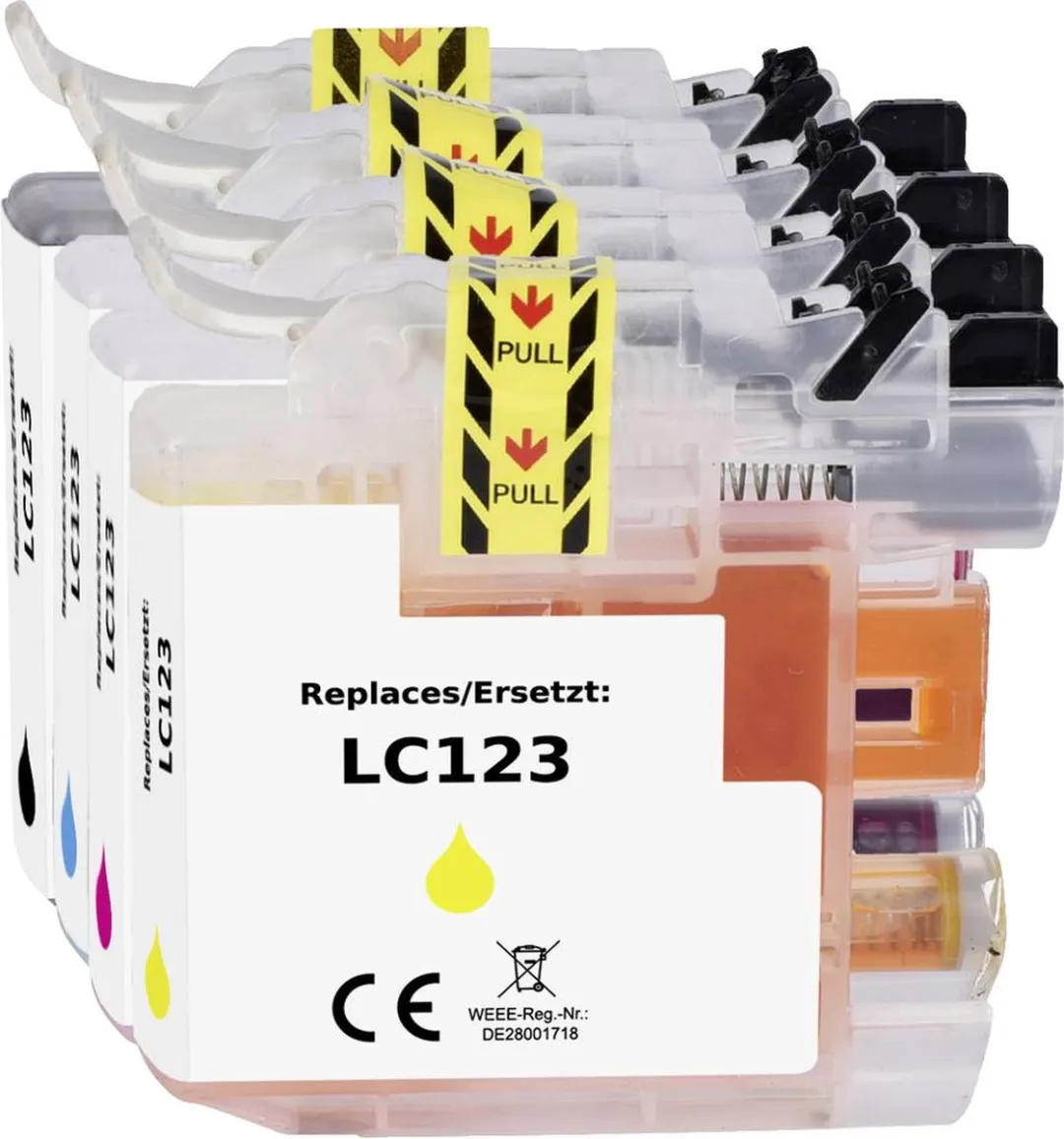 Renkforce Inktcartridge Combi RF-5679774 - Zwart/Cyaan/Magenta