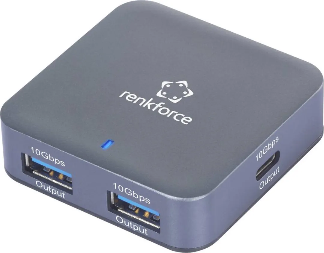 Renkforce RF-6416462 USB-Hub 4 Poorten USB 3.2 Gen2