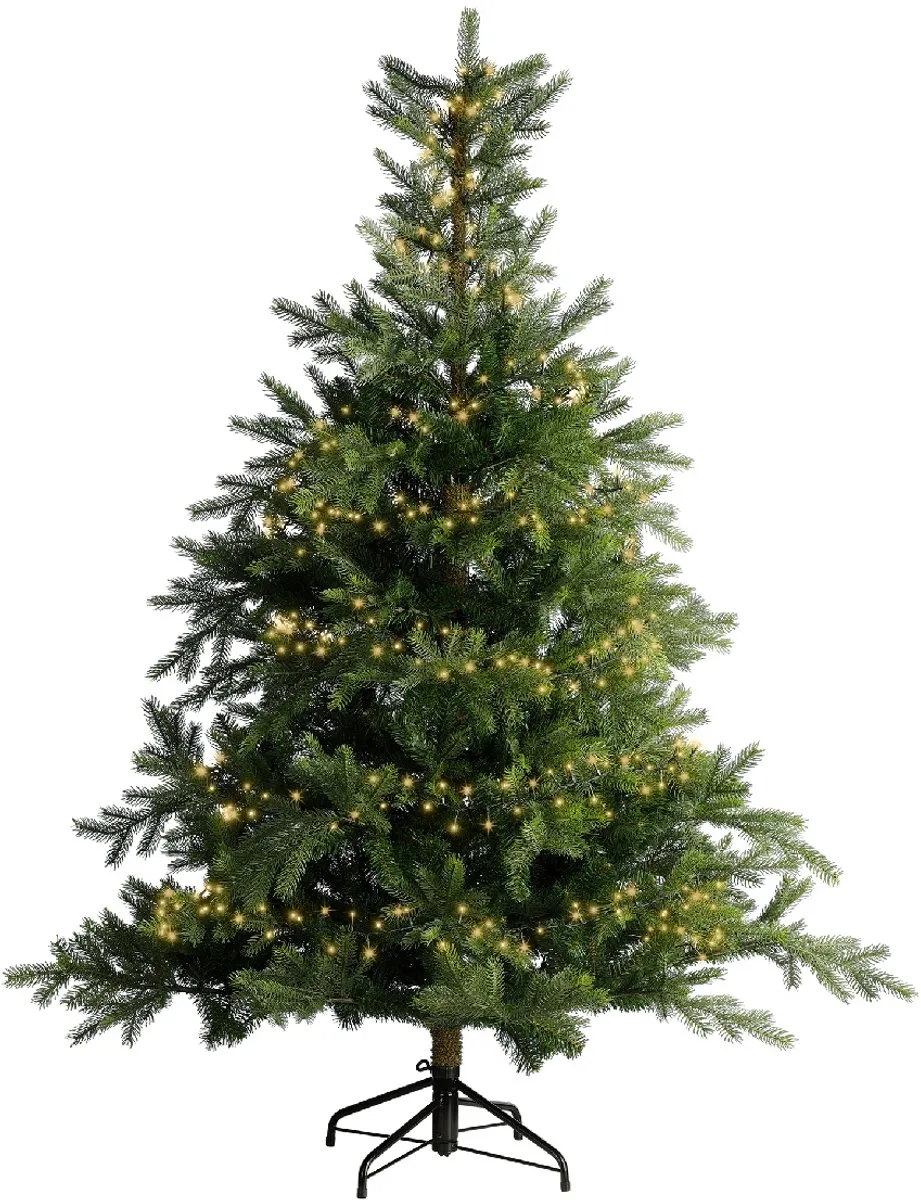 Lumineo LED Kerstverlichting Sprankeleffect 24m - Groen - Warm wit