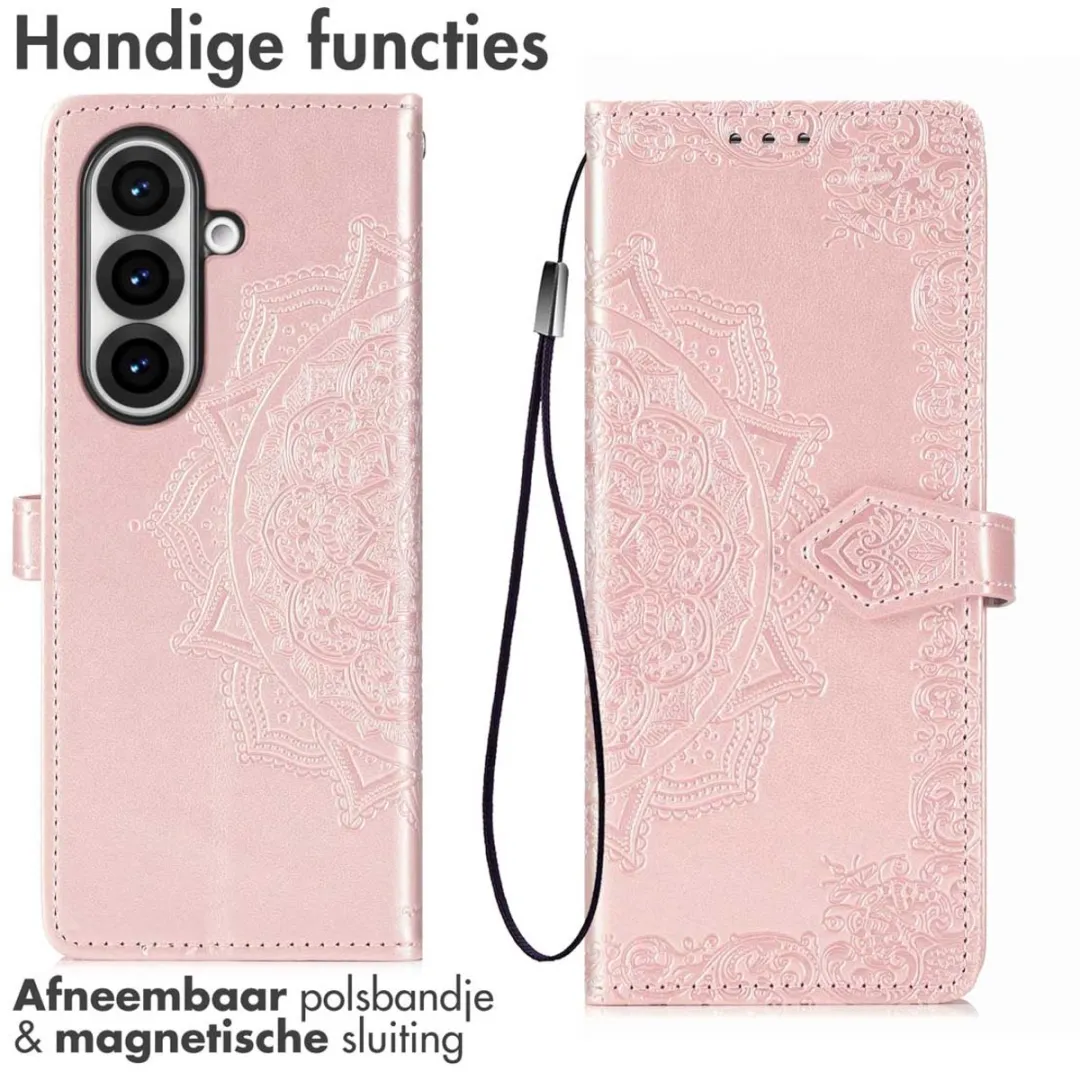 Imoshion Hoesje Samsung Galaxy Z Fold 7 - Roségoud - 3 Pasjes