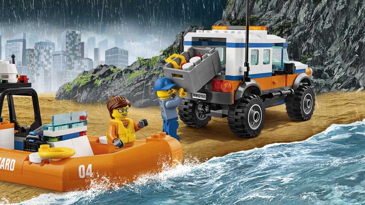 LEGO City 4x4 Reddingsvoertuig - 60165